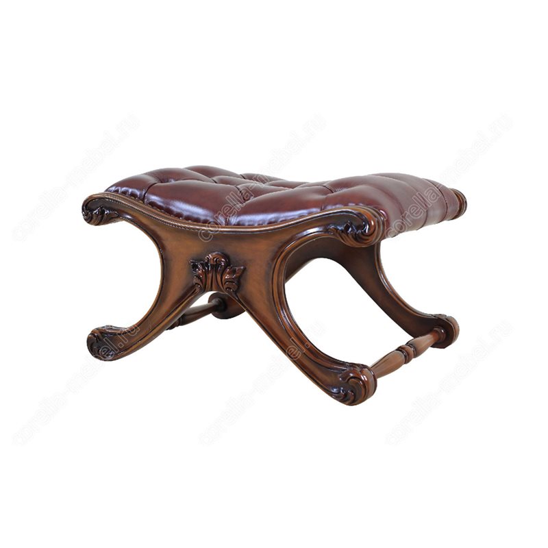 Пуфик в коже