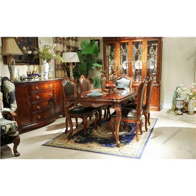 Стул классический в коже