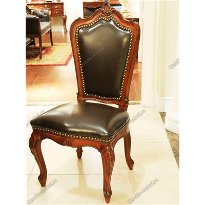 Стул классический в коже