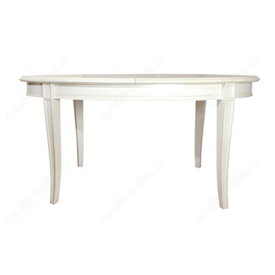 Обеденный стол овальный раскладной 160-200