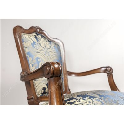 Кресло стул для гостиной в коже