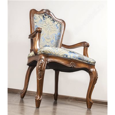 Кресло стул для гостиной в коже