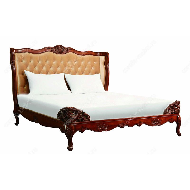 Классическая кровать в ткани (матрац 2 х 1,8)