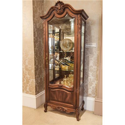 Шкаф витрина для посуды 1 дв.