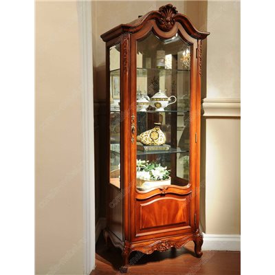 Шкаф витрина для посуды 1 дв.