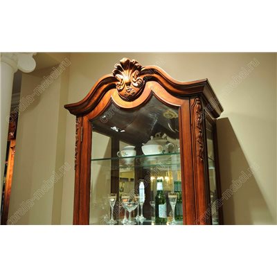 Шкаф витрина для посуды 1 дв.