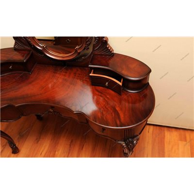 Туалетный столик классика с зеркалом