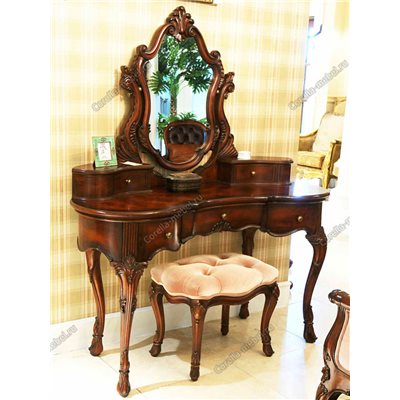 Туалетный столик классика с зеркалом