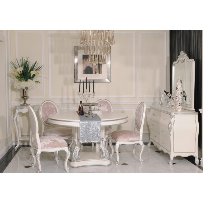 Обеденный стол круглый