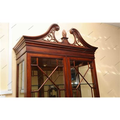 Шкаф витрина для посуды 2-х дв.