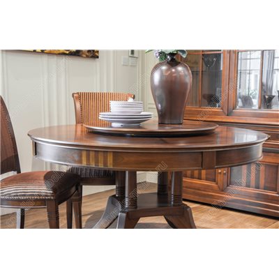 Обеденный стол классический круглый