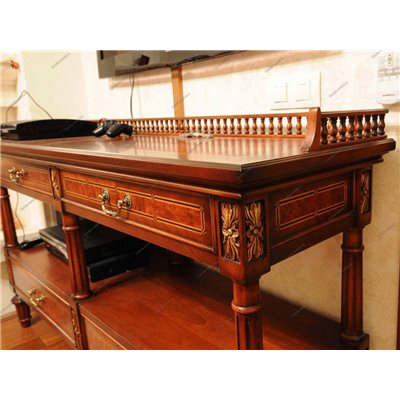 Тумба под телевизор из дерева высокая