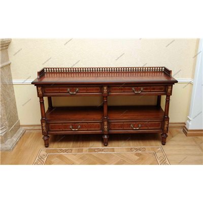 Тумба под телевизор из дерева высокая