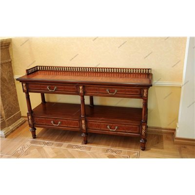 Тумба под телевизор из дерева высокая