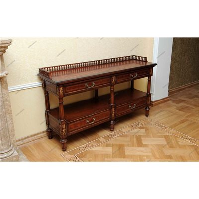 Тумба под телевизор из дерева высокая