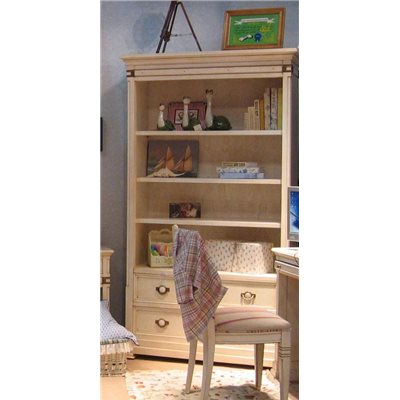 Книжный шкаф для дома белый