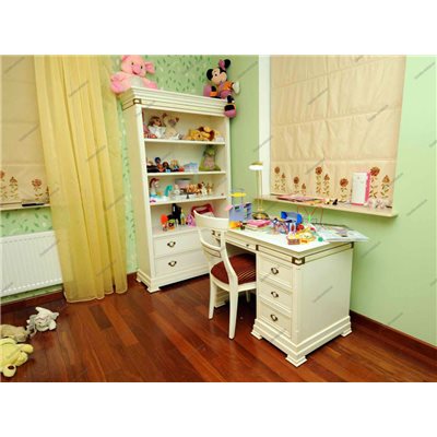 Книжный шкаф для дома белый