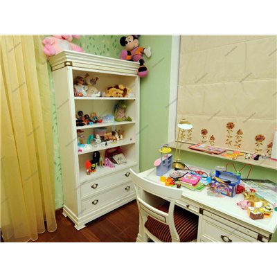 Книжный шкаф для дома белый