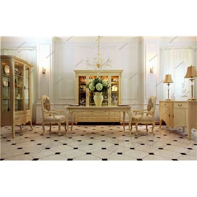 Стол обеденный прованс раскладной 180-240