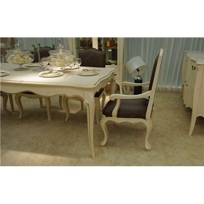 Стол обеденный прованс раскладной 180-240