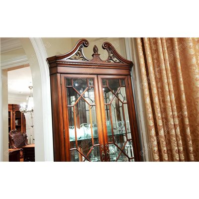 Шкаф витрина угловая 2-х дв.