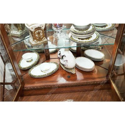 Шкаф витрина угловая 2-х дв.