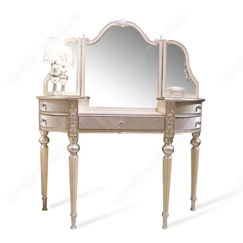 Туалетный столик с зеркалом италия классика